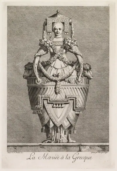 Bride in the Greek Style, Plate 6