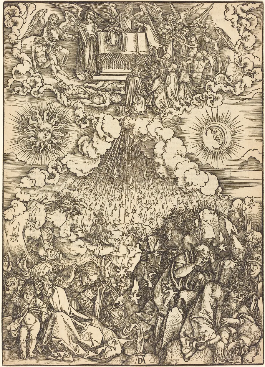 The Opening of the Fifth and Sixth Seals by Albrecht Dürer
