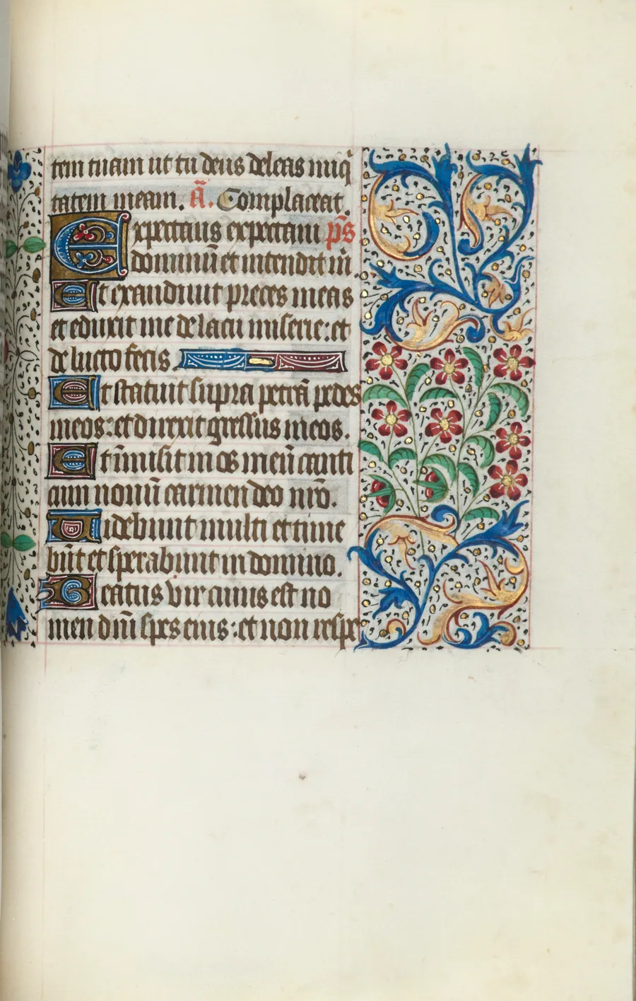 Book of Hours (Use of Rouen): fol. 125r by Master of the Geneva Latini