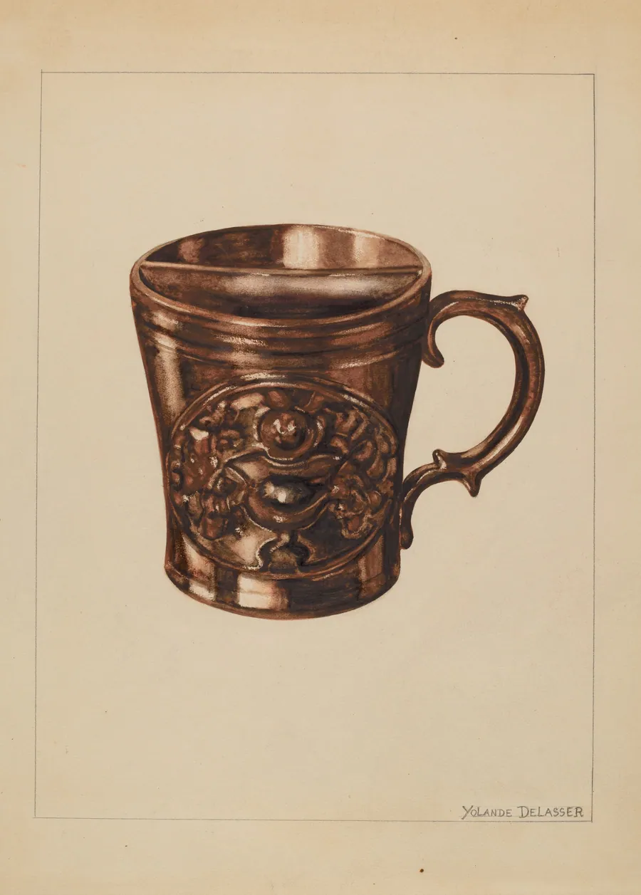 Shaving Mug by Yolande Delasser