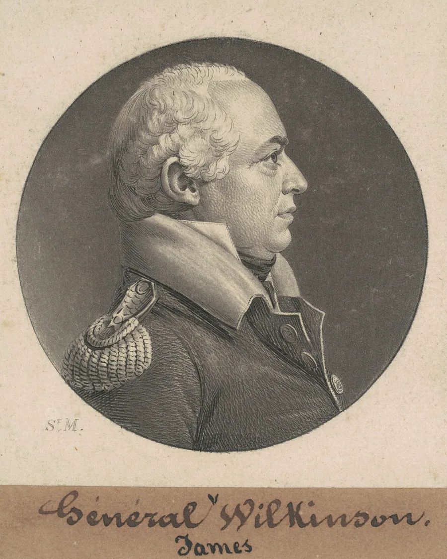 James Wilkinson by Charles B. J. Févret de Saint-Mémin