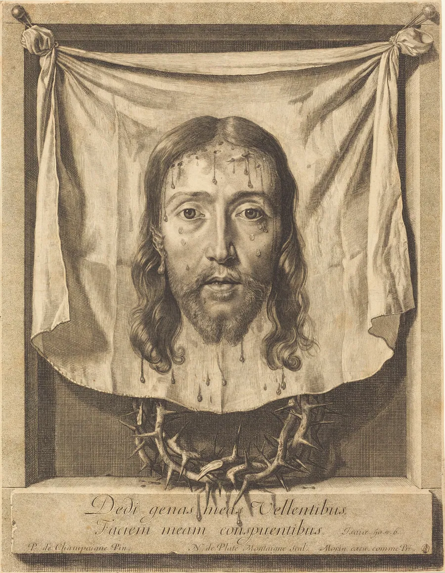 The Veil of Saint Veronica by Nicolas de Plattemontagne
