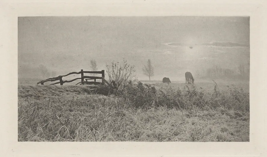 A Winter's Sunrise by Peter Henry Emerson