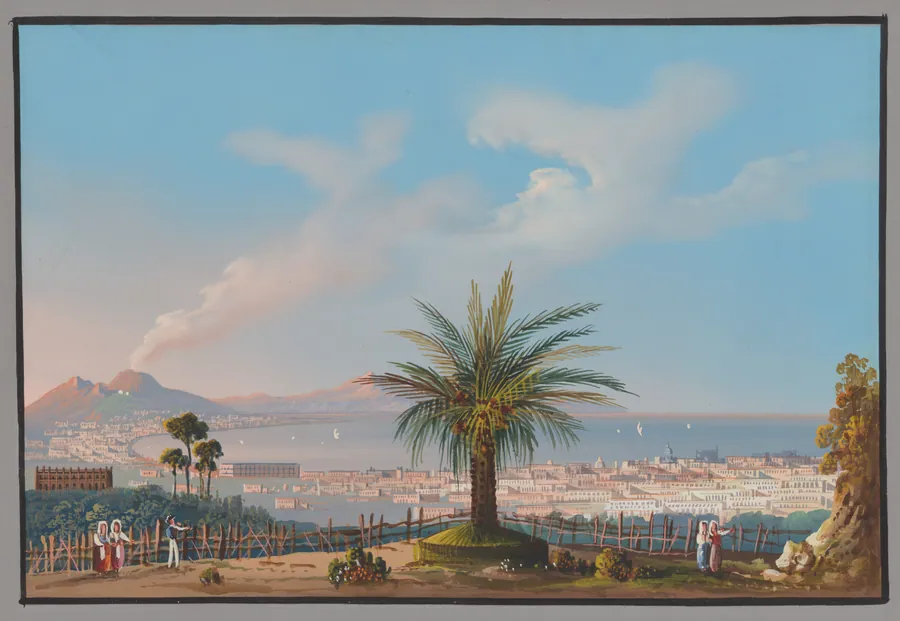 View of Naples from San Martino by Italian