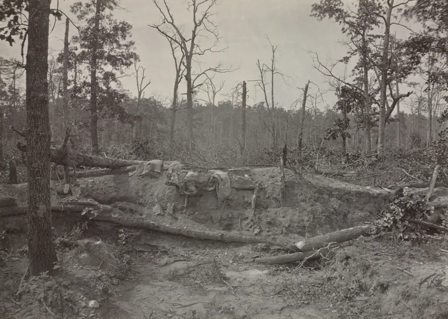 Battlefield of New Hope Church, Georgia, No. 2 by George N. Barnard