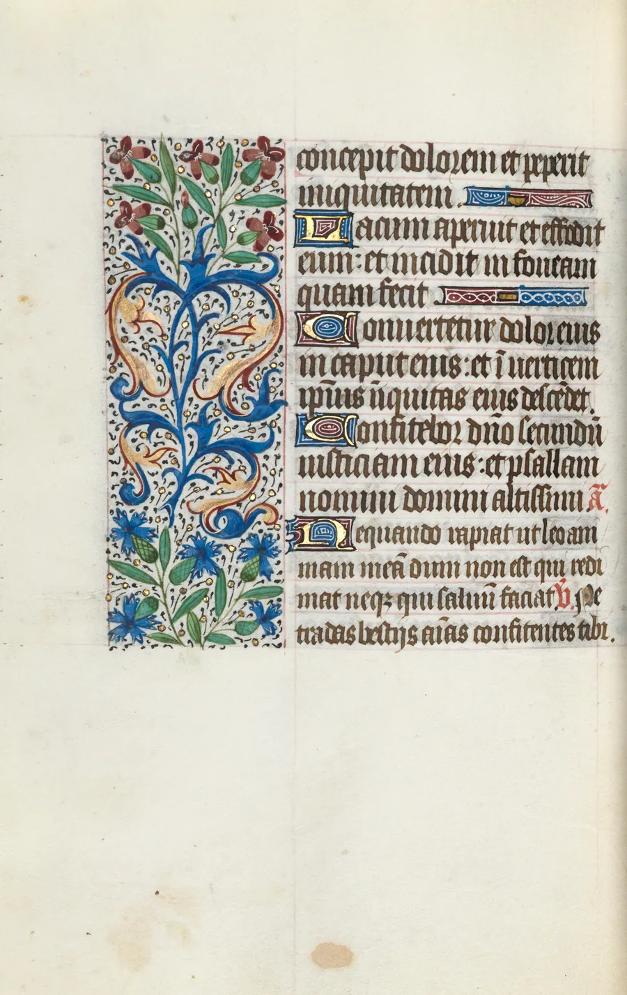Book of Hours (Use of Rouen): fol. 114v by Master of the Geneva Latini