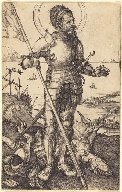 Saint George Standing