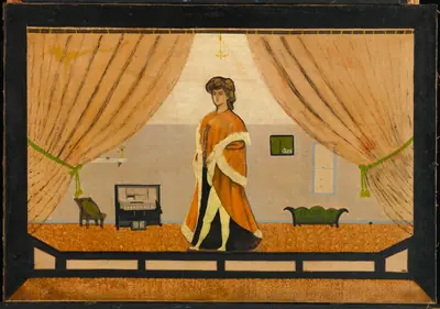 Woman in Interior