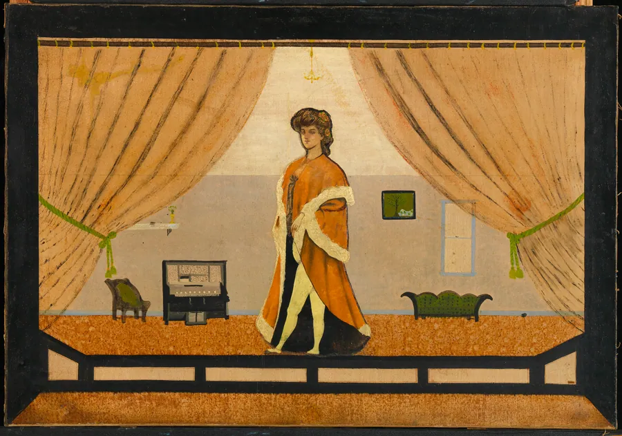 Woman in Interior by Dana Smith, n.d.