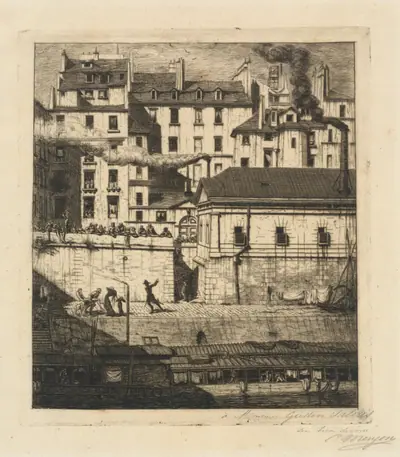 La morgue, Paris (The Mortuary)