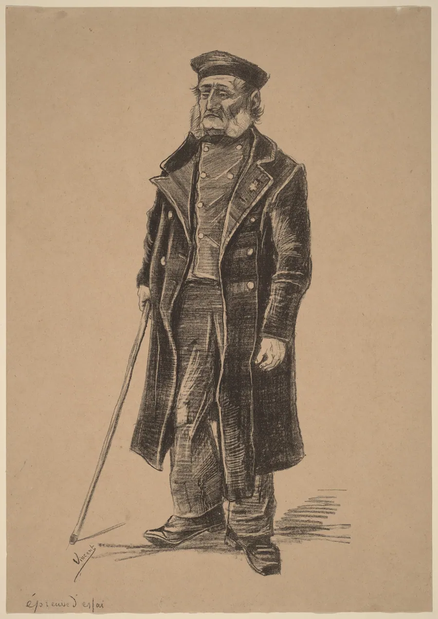 Orphan Man, Standing by Vincent van Gogh