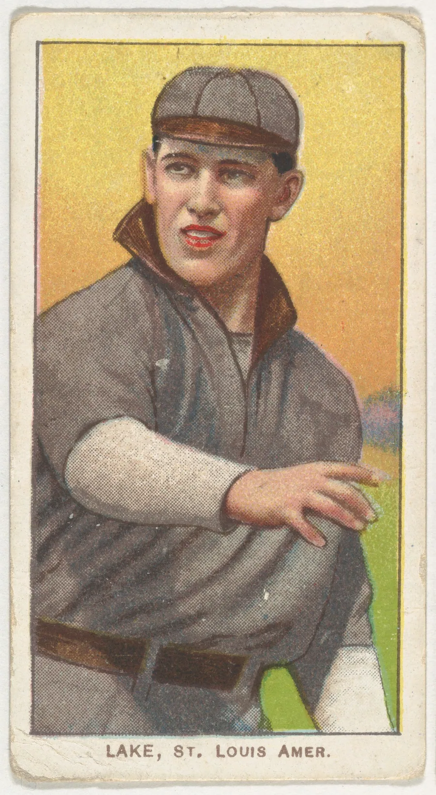 Lake, St. Louis, American League, from the White Border series (T206) for the American Tobacco Company by American Tobacco Company