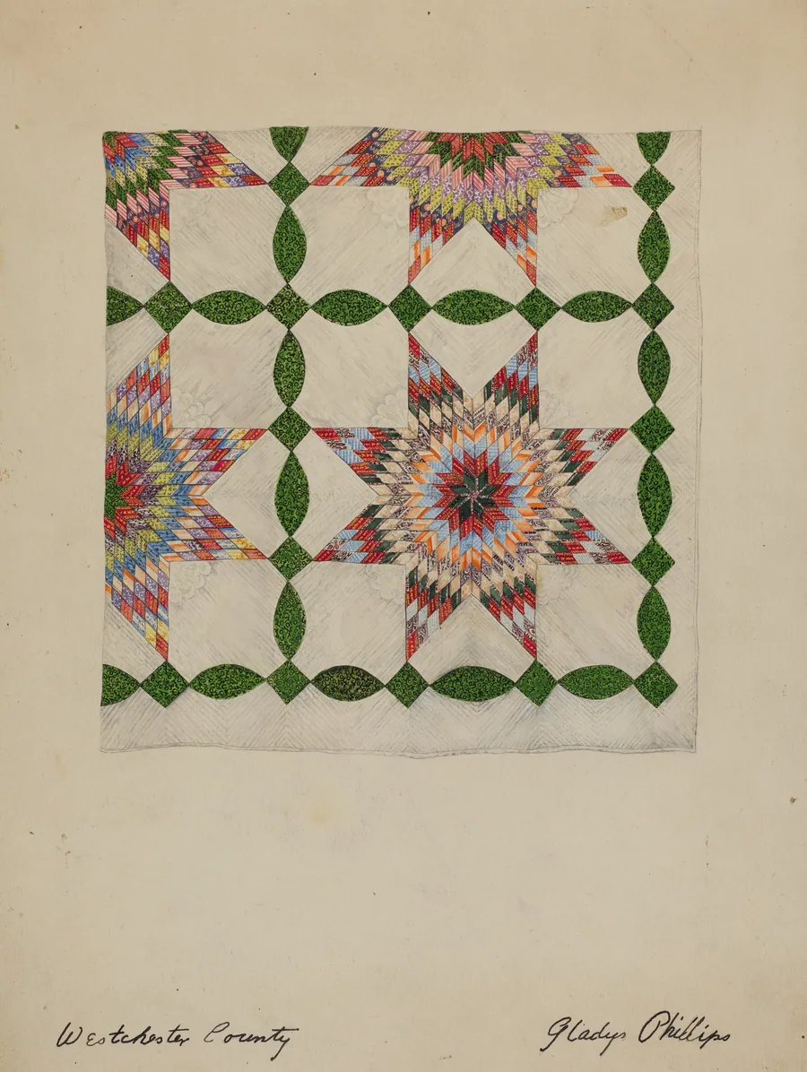 Patchwork Quilt by Gladys Phillips