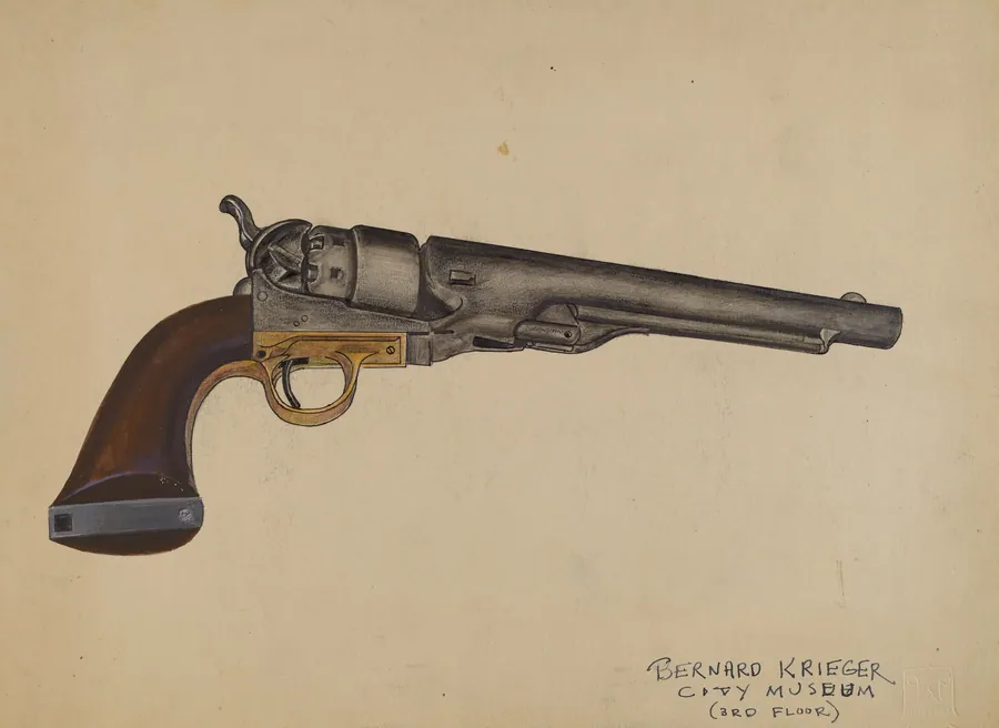 Colt Revolver by Bernard Krieger