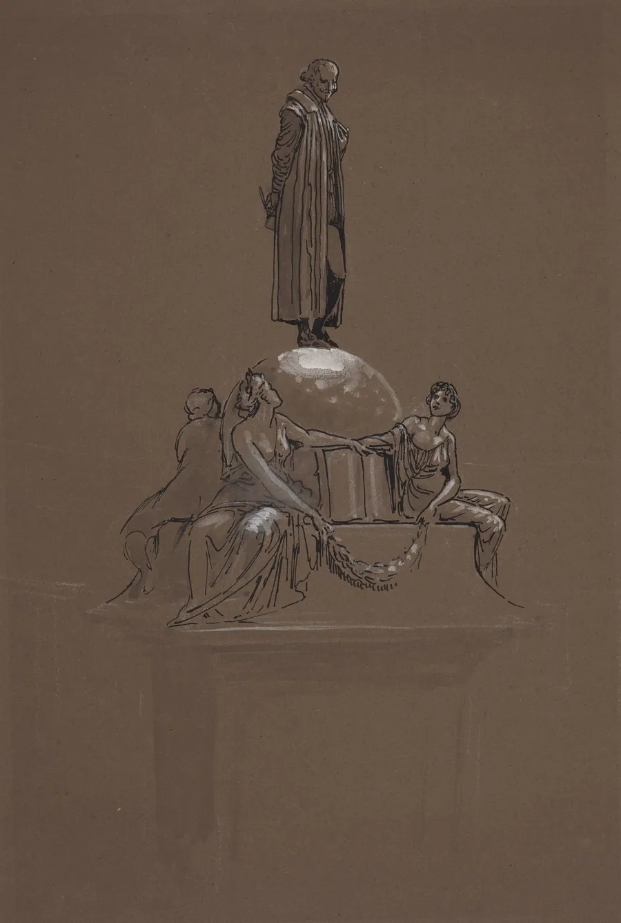 Design for a Shakespeare Memorial by Walter Crane
