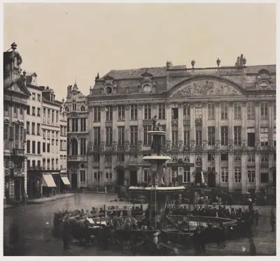 Untitled (Construction of Commemorative Fountain)