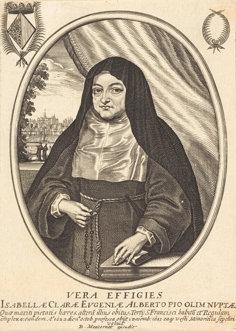 Isabelle Claire Eugénie by Balthasar Moncornet