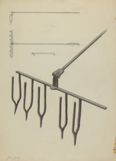 Wrought Iron Toaster