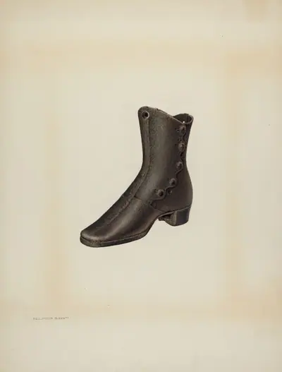 Iron Mannequin Shoe