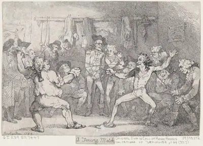 A Fencing Match