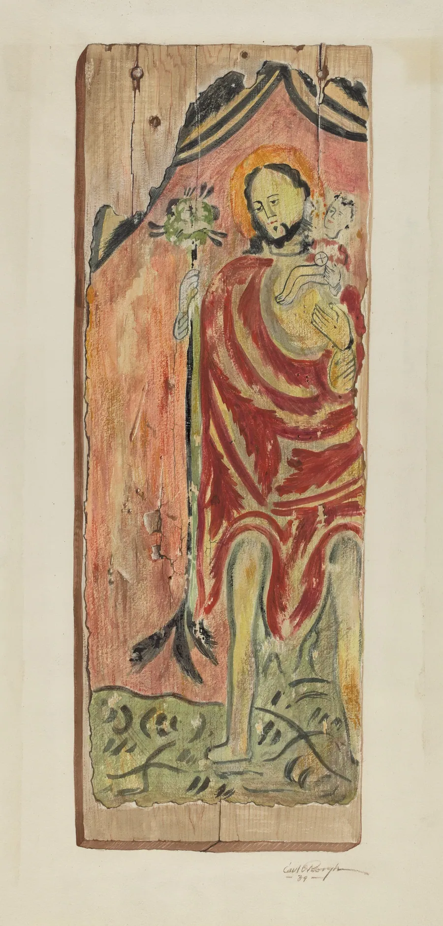 Santo (St. Joseph) by Carl O'Bergh