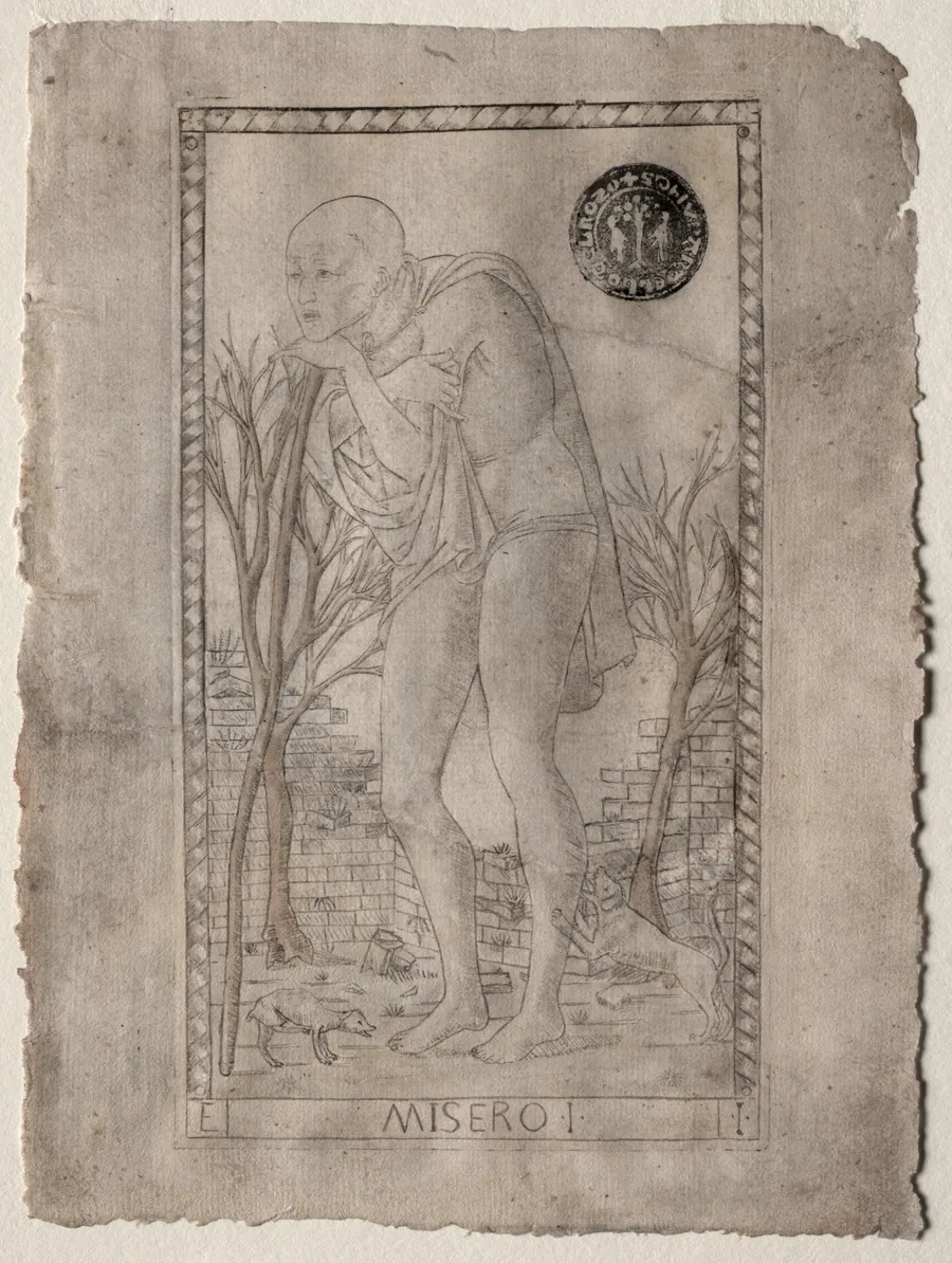 Tarocchi by Master of the E-Series Tarocchi