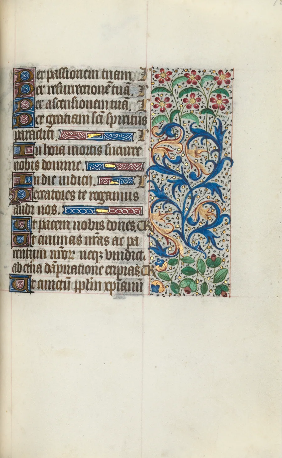Book of Hours (Use of Rouen): fol. 95r by Master of the Geneva Latini