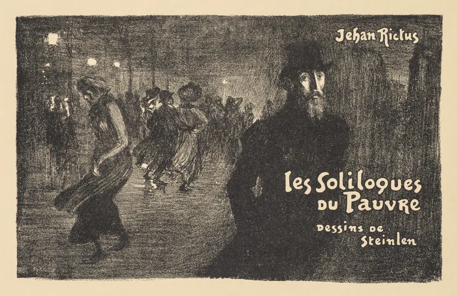 Paris by Night (Paris La Nuit) by Théophile Alexandre Steinlen