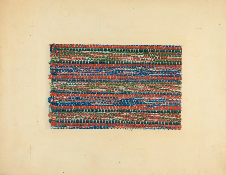 Shaker Rug Strip by Lucille Chabot