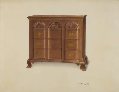 Block Front Chest of Drawers