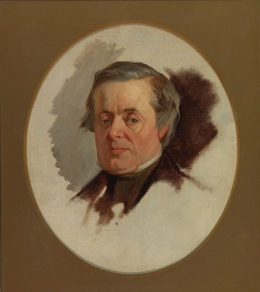 Joseph Henry by Christian Schussele, born Guebviller, France 1824-died Merchantville, NJ 1879