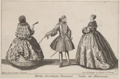 Jeune Seigneur François/Dame en Mantille
