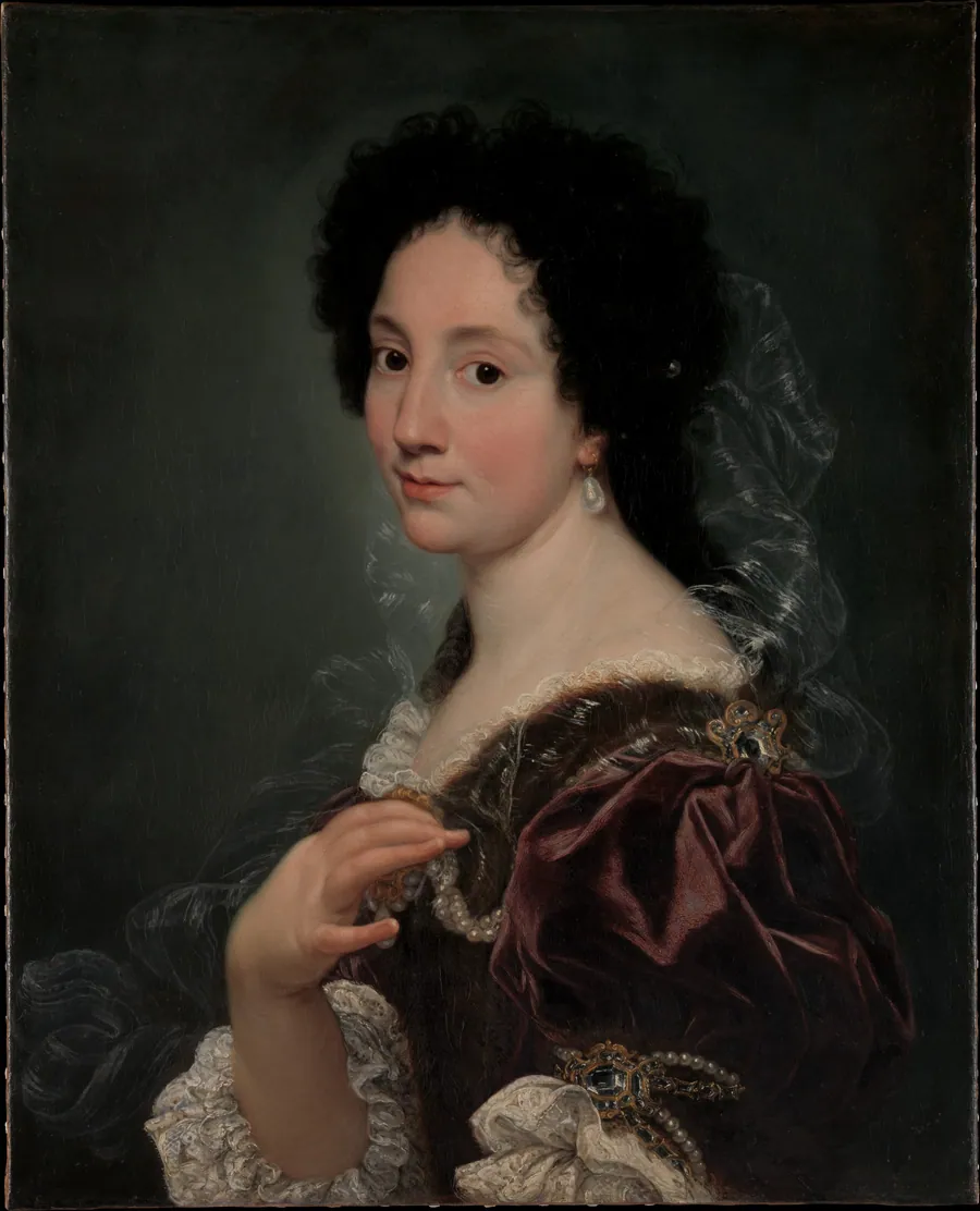 Portrait of a Woman by Giovanni Battista Gaulli (Il Baciccio)