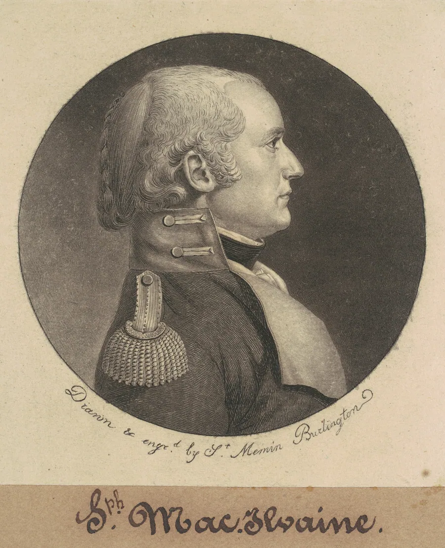 Joseph McIlvaine by Charles B. J. Févret de Saint-Mémin