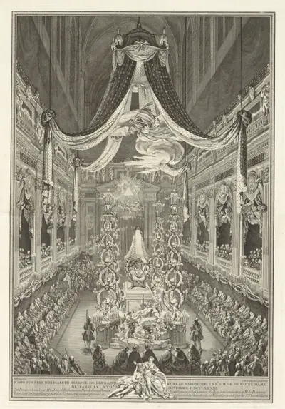 Pompe funèbre d'Élisabeth Therèse de Lorraine