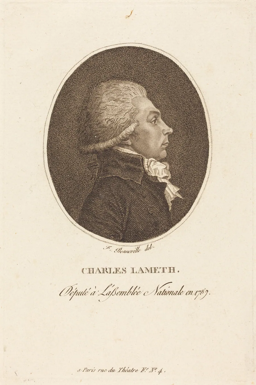 Charles Lameth by François Bonneville
