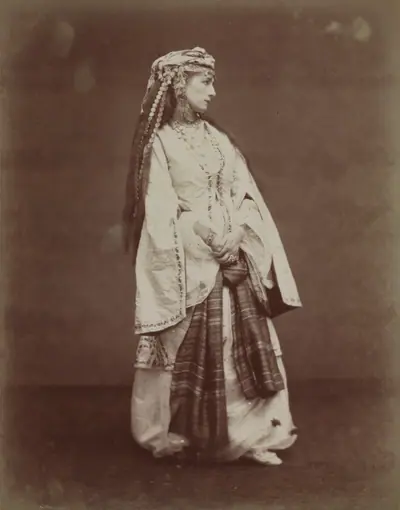 Sarah Bernhardt in "Zaire" by Voltaire