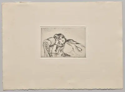 Young Woman at Rest