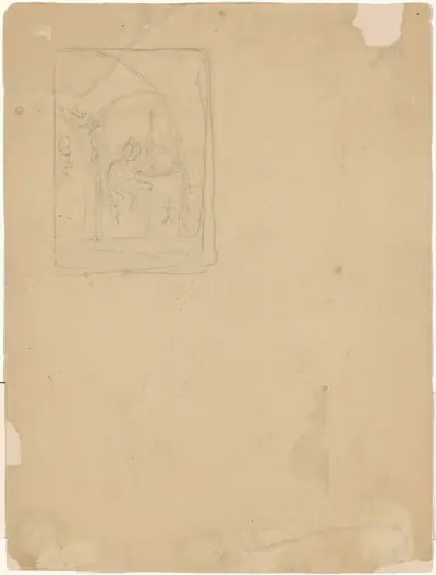 Study of an Interior [verso]