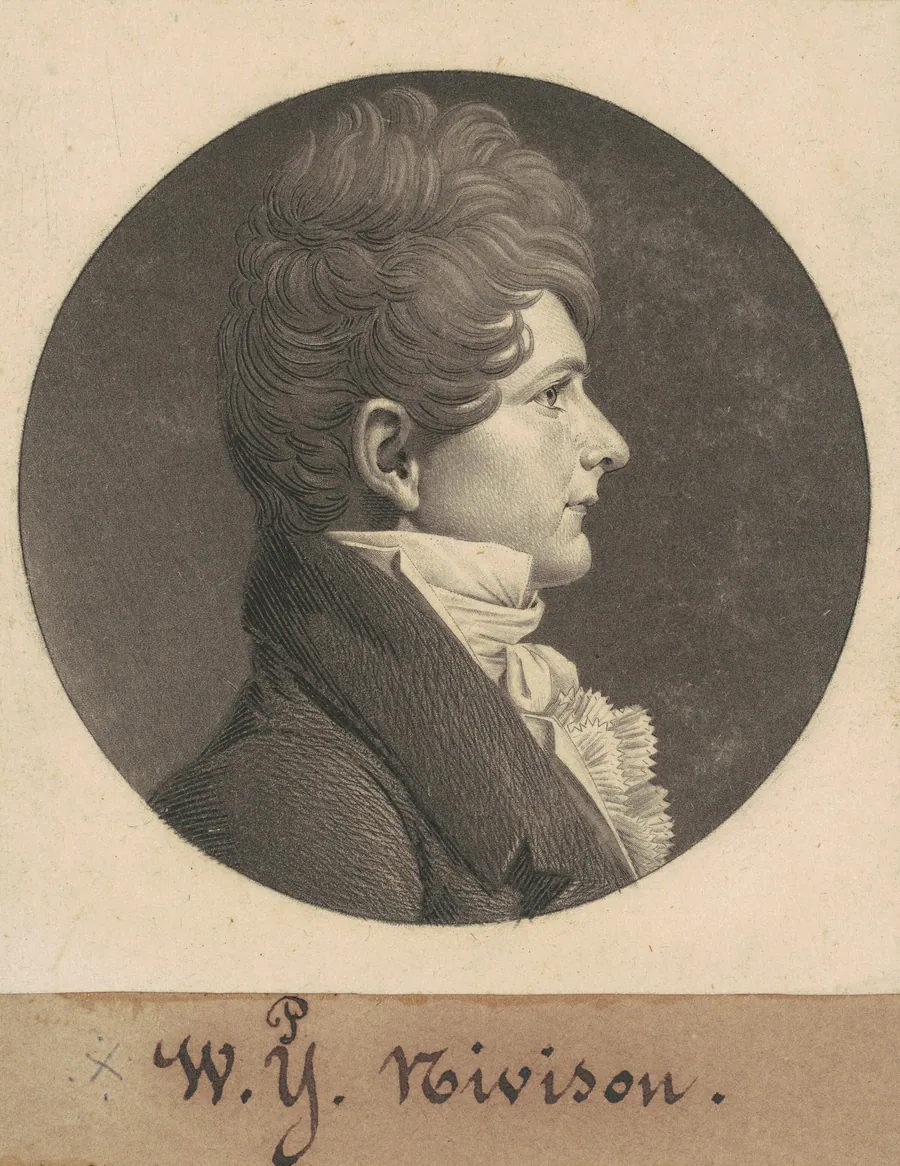 John Garland Mosby by Charles B. J. Févret de Saint-Mémin