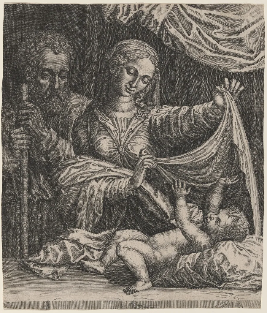 The Madonna of the Veil by Italian 16th Century