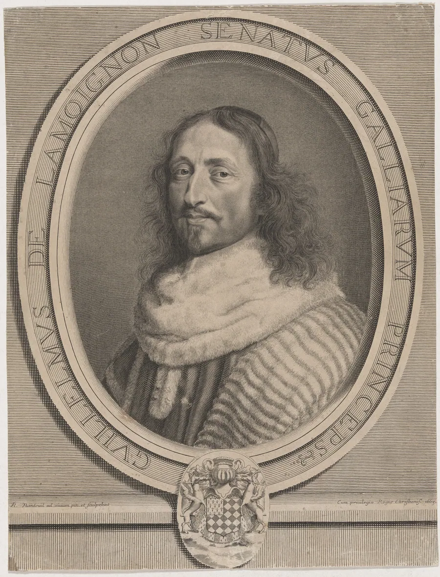 William of Lamoignon by Robert Nanteuil