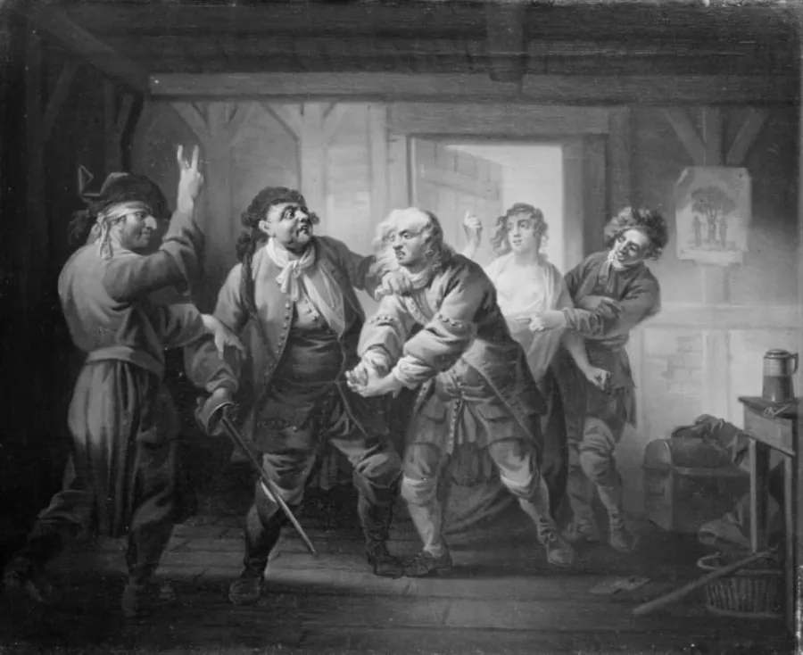 Den elvte Juni, V. akt, 1. scene by C.A. Lorentzen