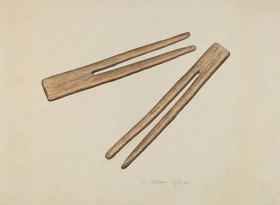 Clothes Pins by Robert Gilson