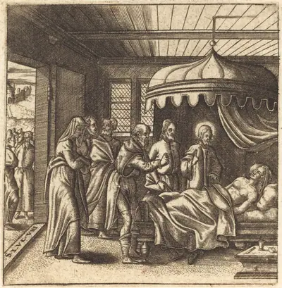 Christ Raises the Daughter of Jairus