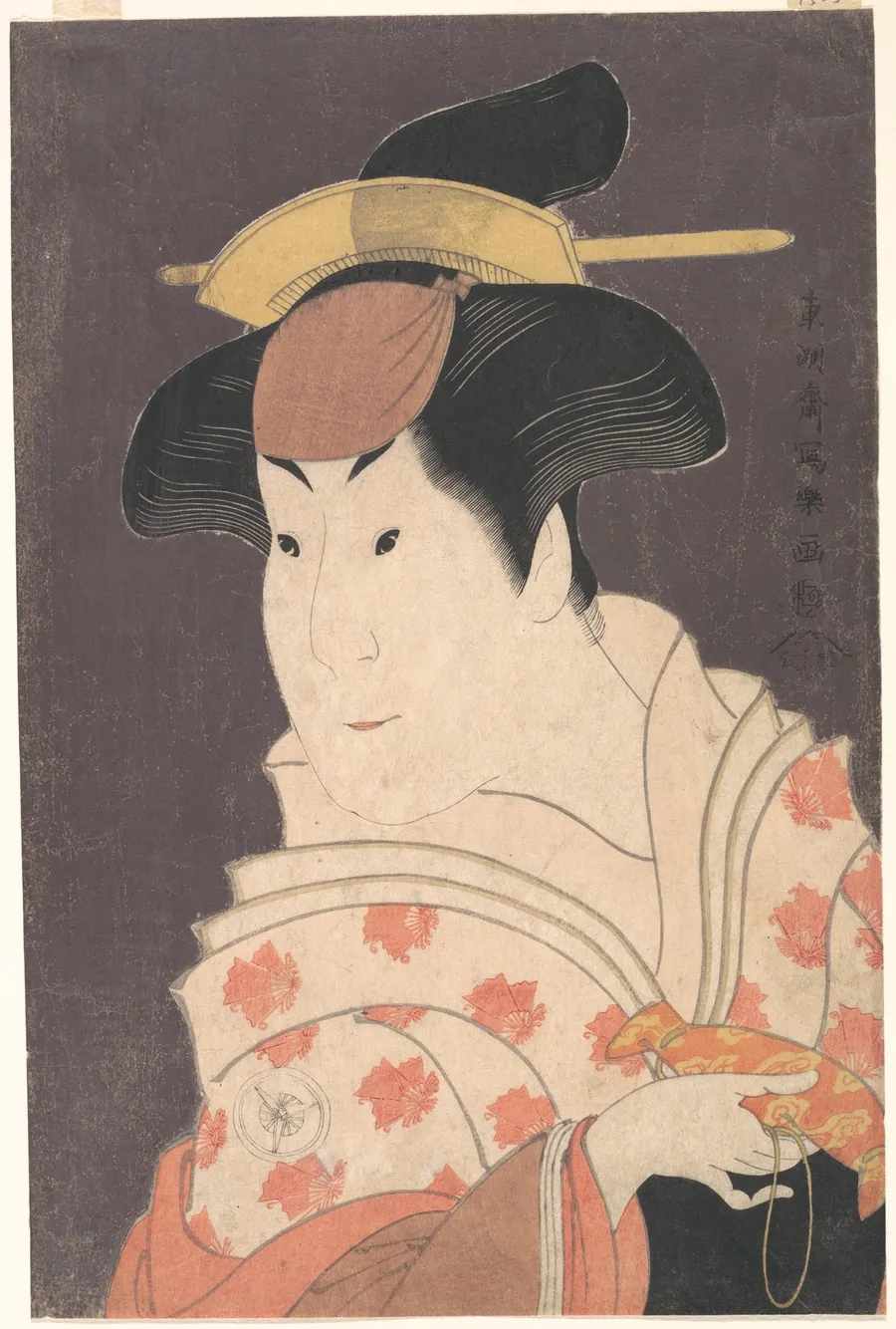 東洲斎写楽画  四代岩井半四郎の重の井  『恋女房染分手綱』|Iwai Hanshirō IV as Shigenoi in the Play "Koinyōbō Somewake Tazuna" by Tōshūsai Sharaku
