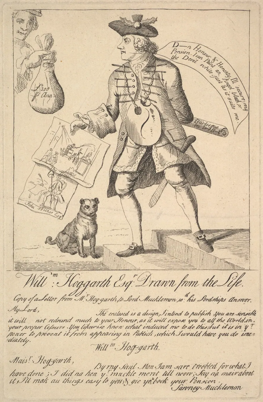 William Hog-garth Esq. Drawn from the Life by William Hogarth