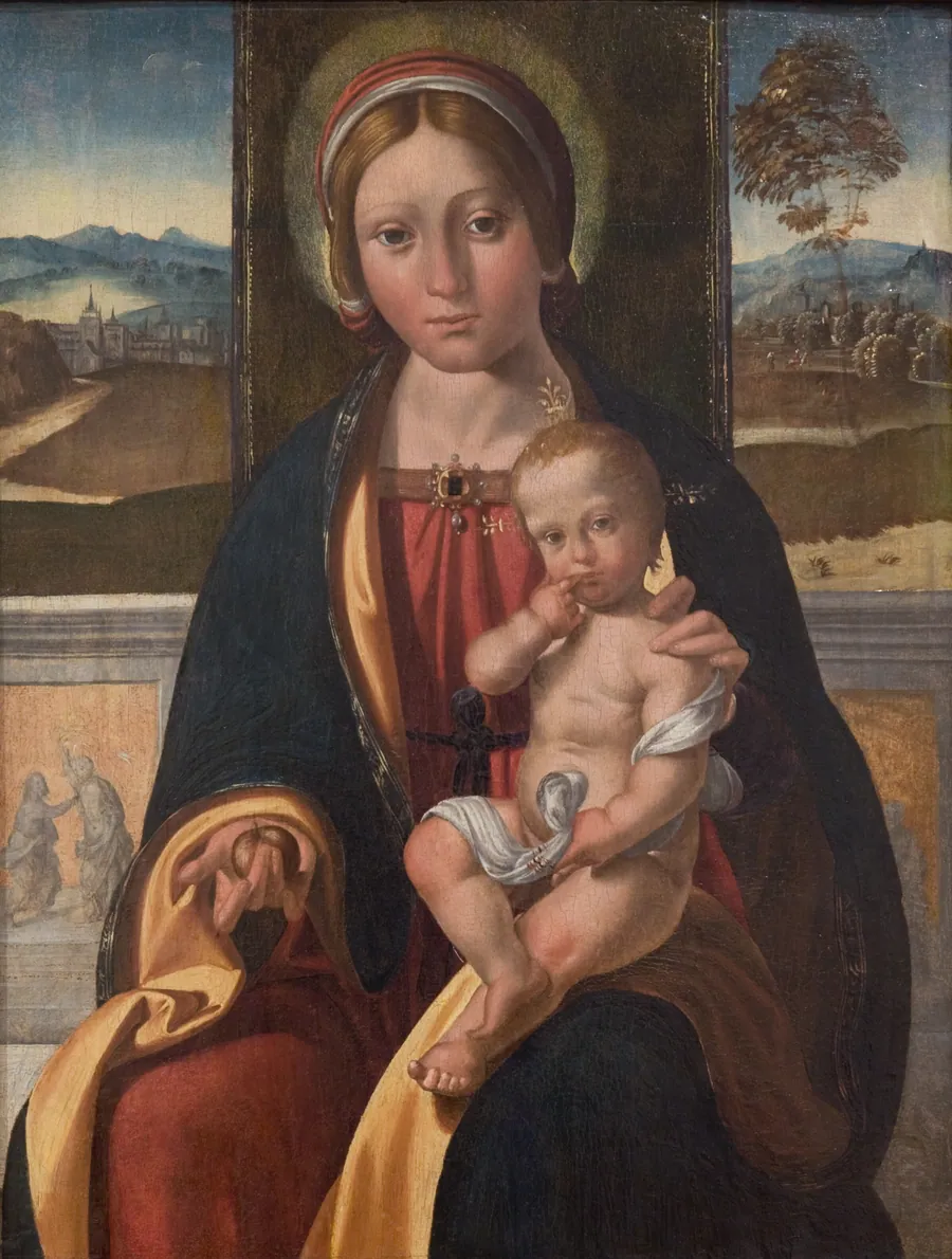 Madonna med Barnet by Benvenuto Tisi da Garofalo