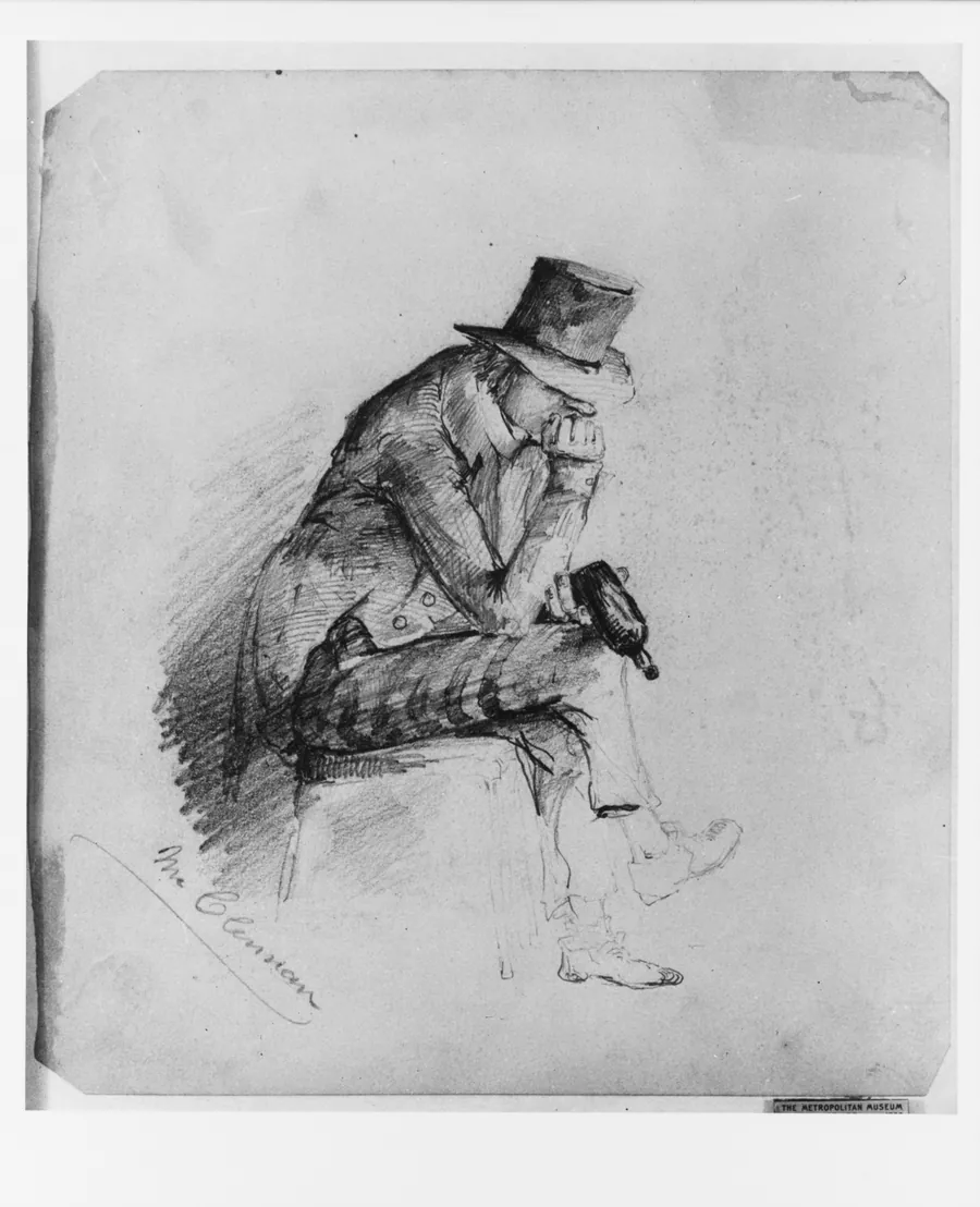 The Empty Bottle (from McGuire Scrapbook) by John McLenan
