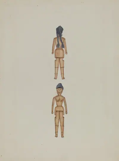 Wooden Doll